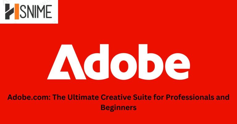 Adobe.com: The Ultimate Creative Suite for Professionals and Beginners